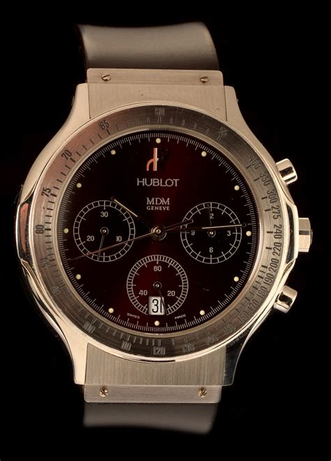 hublot mdm chronograph quartz|Hublot geneve chronograph watch price.